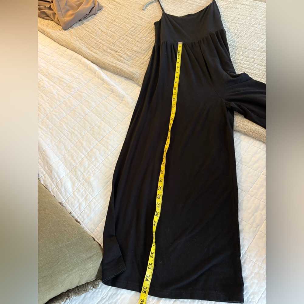 Quince jersey black Jumpsuit size L - Picture 5 of 9